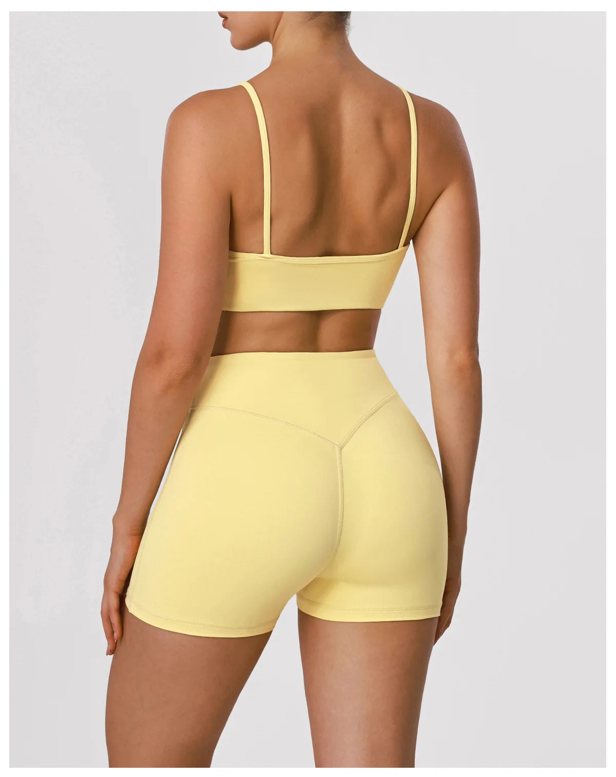 2 Pieces Sportswear Women Yoga Shorts Set Short Sleeve Sports T Shirts High Waist Hip Lifting Running Leggings Fitness Outfits