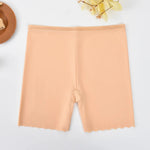 Ice Silk Safety Short Pants High Waist Shorts Panties For Women Tummy Control Hip Lift Underwear Boyshorts Boxer