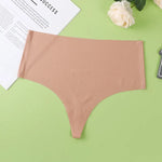 3Pcs/Set G-string Women Thongs High Waist Panties Female Underpants Soft Panty Sexy Lingerie Comfy Seamless Underwear