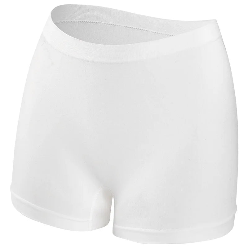 1PC Women Mid-Rise Boyshort Panties Ribbed Seamless Underwear Ladies Stretch Sports Panty Comfort Sexy Lingerie S-5XL Intimates