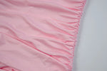 FDYOUI 2026 Summer Diagonal Collar Sleeveless Birthday Dress Women Sexy Tunics Pleated Solid Long Party Dresses Pink Black Gown