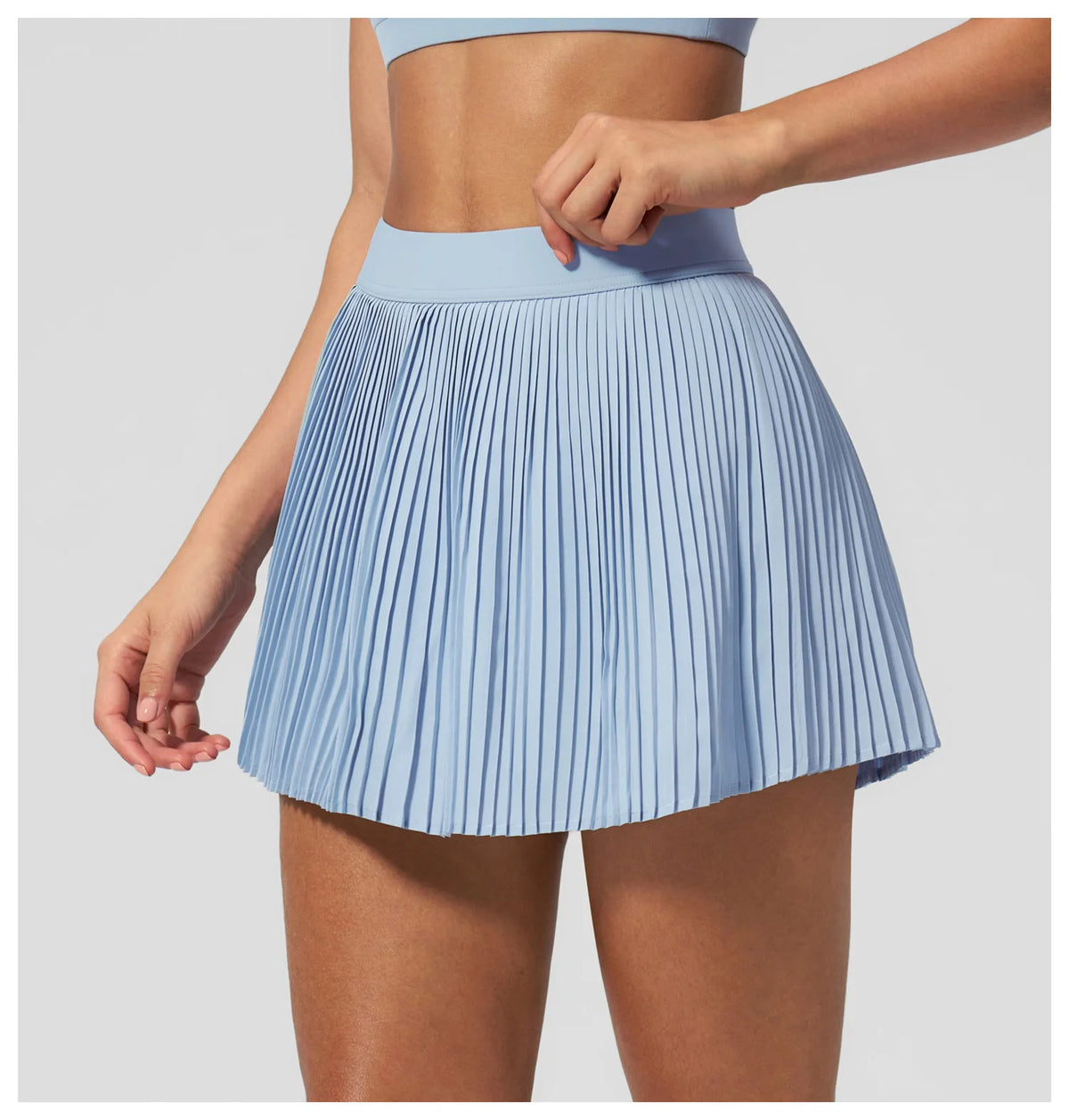 Golf Tennis Skirts with Pocket Women Gym Running Pleated Skorts Outdoor Sports Fitness Slim Shorts High Waist Yoga Golf Skirt