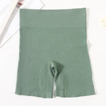 Seamless Shorts For Women Sports Safety Short Pants High Waist Panties Shorts Ribbed Hips Lift Underwear Female Underpants