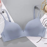 Sexy No Wire Push Up Underwear Women Seamless Bra Girls Students Breathable Thin Bras Female's Bra Breathable Gathered Lingerie