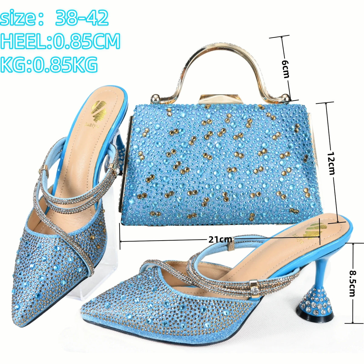 DoershowItalian Shoe and Bag Set New 2024 Women Shoes and Bag Set In Italy pink Italian Shoes with Matching Bag setHGH1-19