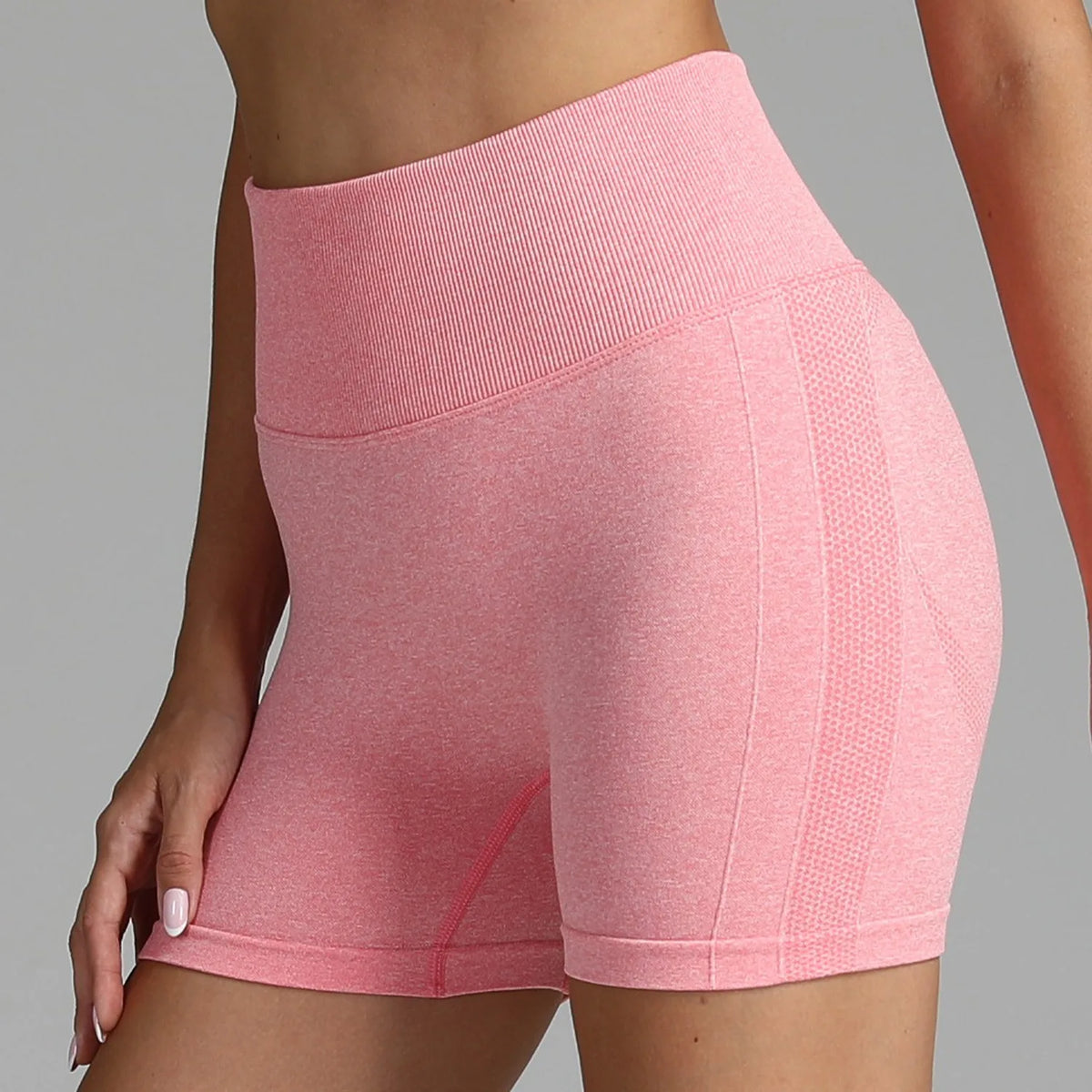 High Waist Butt-Lifting Sport Yoga Shorts for Women, Breathable & Stretchy Gym Workout Athletic Shorts