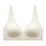 Women's Seamless Bra Push-Up Bralette With Pads U-Shape Back Non-wire Underwear Mesh Splice Breathable V-Neck Sexy Lingerie S-XL