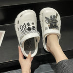 Summer Women Slippers Platform Clogs Outdoor Garden Shoes Female Pool Sandals Bathroom Flip Flops Mules Ladies Beach Slides