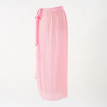 Women Bathing Suit Wrap Summer Ruffle Long Sarong Cover Ups Swimsuit Beach Skirt Bikini Cover Up Swimwear Beach Wrap Skirt