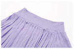 Sports Tennis Short Skirt Women's Summer Pleated Fake Two-piece Quick Drying Skort Fitness High Waist Pocket Yoga Running Skirts