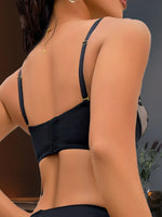 Small Bust Push-Up Bra with Fishbone Shaping, Slimming Lingerie, Sexy Transparent Mesh Push-Up Anti-Sagging Bra
