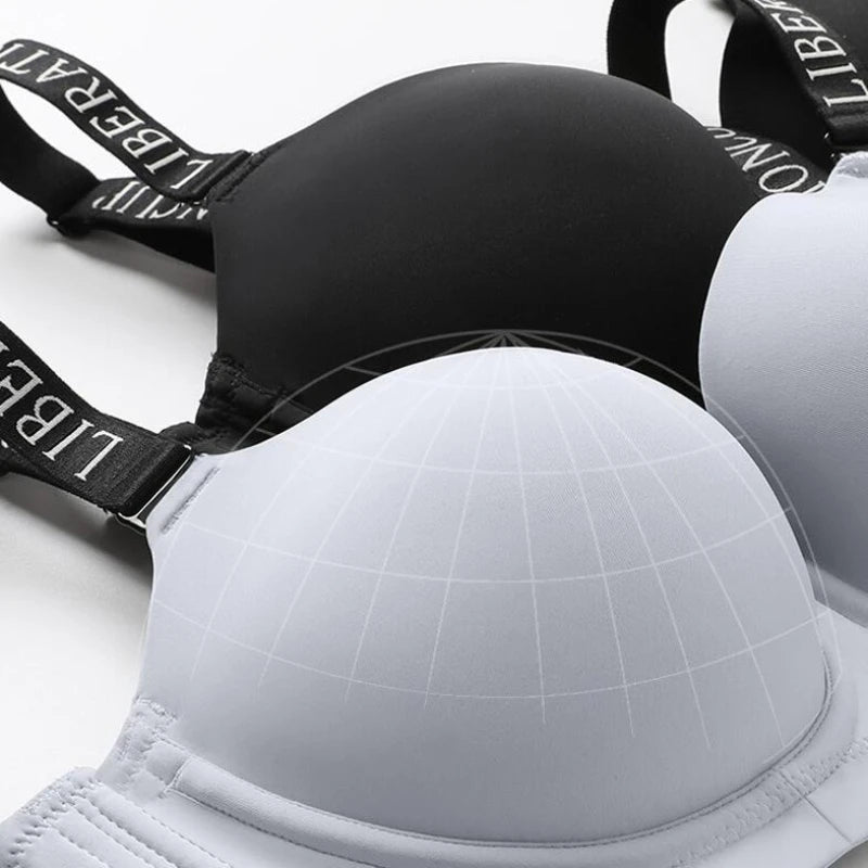 Comfortable Seamless Bra Anti Sagging Plus Size Bra Full Cup for Women Seamless Gathering Minimizer Sport Everyday Bra
