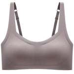 Push Up Bras For Women Square Neck Bra Tops Seamless Wire Free Underwear Bralette Sexy Lingerie Invisible Intimates S-XL