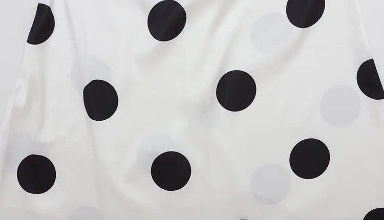 Ahagaga Sexy Slim Mini Dresses Women Polka Dot Print Halter Neck Sleeveless Backless A-Line Casual Vacation Zipper Vestidos
