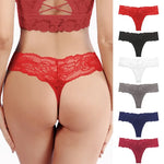10pcs/set New Style Women's Sensual Intimate Panties Low-Rise Multi-Color Lace Trim Sexy Soft Breathable Skin-Friendly Underwear