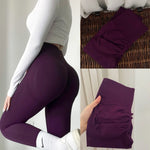 Yoga Leggings Women Fitness Running High Waist Slim Pants Push Up Sport Scrunch Butt Legging Gym Athletic Jogging Workout Female