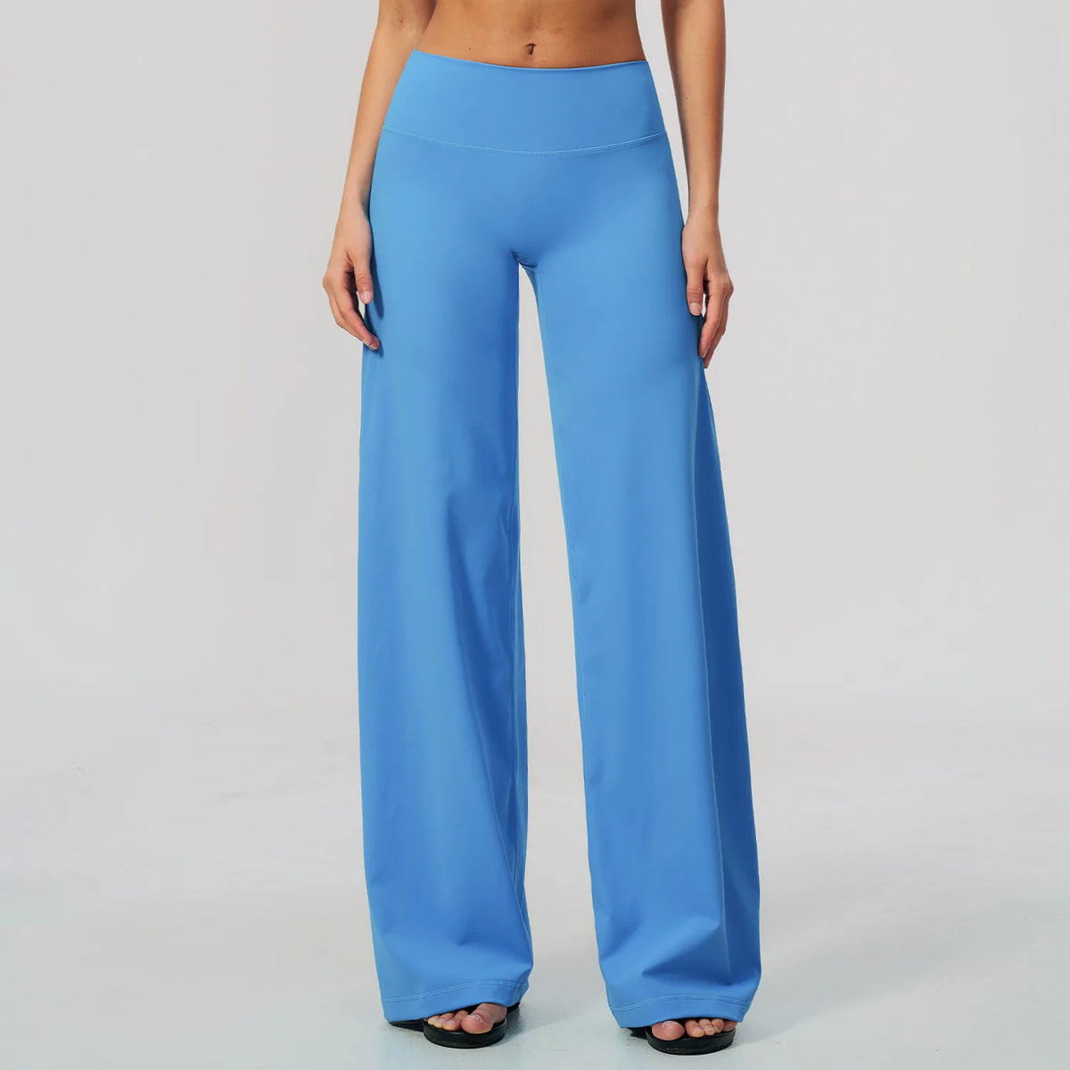 NCLAGEN Womens Wide Leg Pants High Waist GYM Clothes Loose Casual sport Trousers Outdoor Running Fitness Workout Leggings