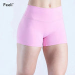 Sports Shorts Gym Clothes Woman Soft Feel Fitness Biker Shorts Workout Yoga Bottoms Pilates Running Activewear Athletic Leggings