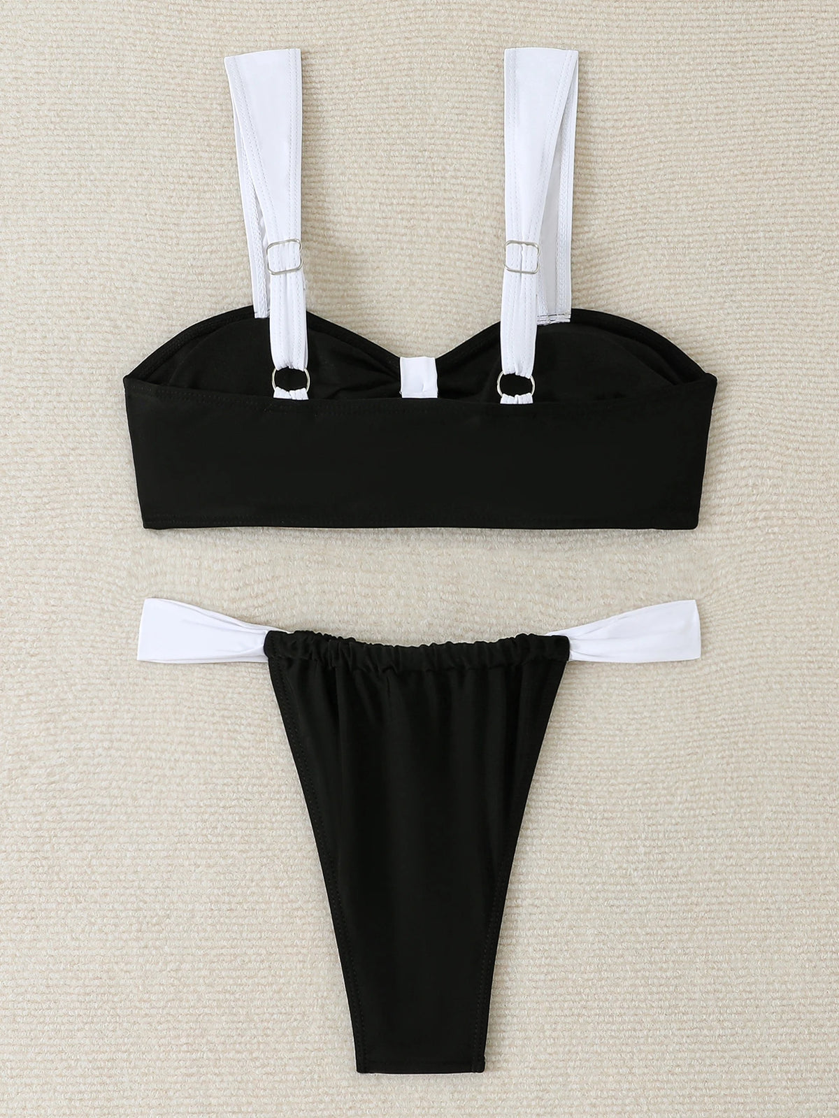 Strappy Bikinis 2026 Women Padded Thong Swimwear Female Sexy Swimsuit Solid Bathers Bathing Swimming Swim Suit Beachwear