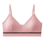 Women Bra Wire Free Cotton Bras Female Seamless Underwear Solid Color Lingerie Girls Breathable Sexy Bralette