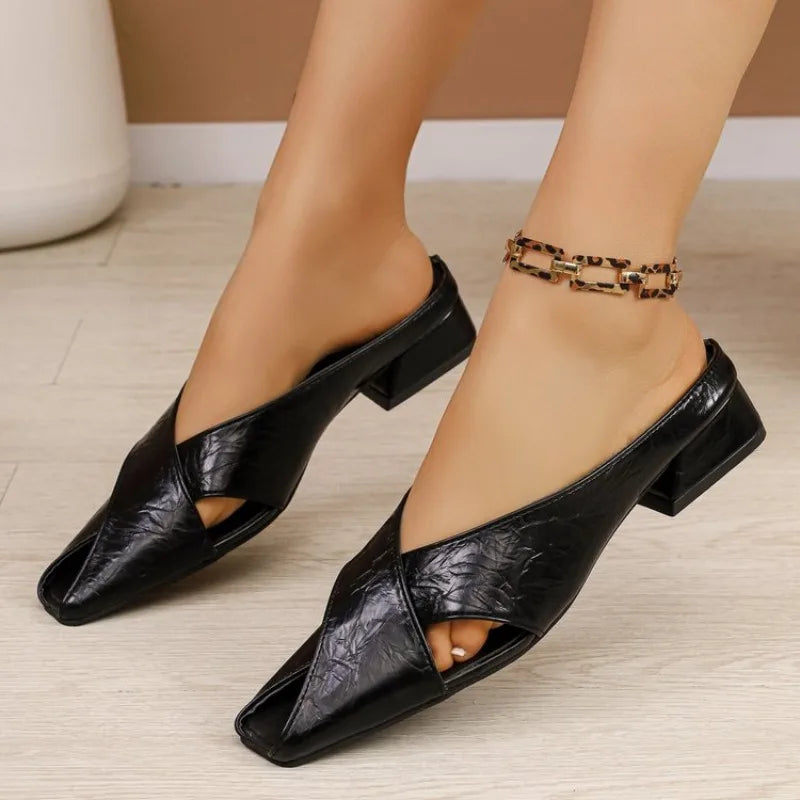 Women's Slippers Summer Super Popular Shoes Women's 2026 New Trendy Fashionable Mule Girl Sandals