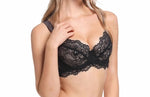 Französische Spitzen Büstenhalter Set Damen Sexy Tiefe V-Ausschnitt U-Rücken Große Oberweite Stützend Minimizer Sommer Neuheit