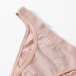 3Pcs/Set Women High Cut Brazilian Panties High Rise Seamless Underwear Soft Stretch Sports Soft Briefs Ladies Sexy Lingerie M-L
