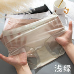 1PC Women Sexy Panties Solid Color Underpants Thin Seamless Ice Silk Quick Drying Briefs Female Underwear Cool Panties Lingerie