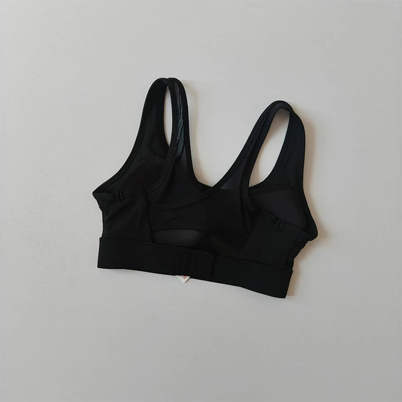Women's High Impact Sports Bra, Racerback Workout Tank Top for Running, Yoga & Casual Streetwear