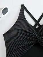 2026 Sexy Strappy Swimsuit One Piece Solid Swimwear Women Bathers Bathing Swimming Swim Suit Female Summer Beachwear