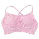 Backless Sports Bra Women Padded Yoga Bra Gym Top High Support Seamless Yoga Tank Top Fitness Crop Top Workout Running Underwear