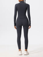 Hearuisavy Summer Ultra-Soft Fabrics Tight Sports Jackets Women Zipper Gym Yoga Clothes Female Quick-Dry Long Sleeve Sportswear