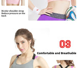 Sports Bra Women Patchwork Cross Back Straps Jogging Gym Crop Top Female Tops Fitness Yoga Shockproof Vest Sport Bras for Women