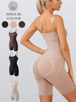 Women's Ultra-Soft Compression Bodysuit - Tummy Control Shaping Garment with Chest Uplift, Butt Lifter & Waist Slimmer