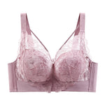 Coverage Lace Bras Plus Size Push Up Bra Sexy Lingerie Women FullWireless Brassiere C D E Cup Push Up Bras for women Bra 52CDE