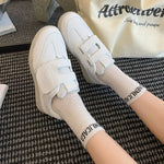 Retro Hook Loop Flat With Sneakers Suede Leather Round Toe Casual Outdoor Fashion Pink Solid Women's Sports Shoes 2026 Newest