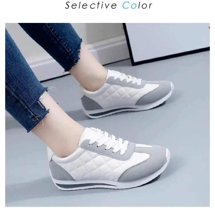 Women's Sneakers Fashion Ladies Vulcanize Shoes Outdoor Running Walking Female Shoes Comfort Lightweight Sneakers
