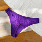 Low Waist Sexy Thong Women Panties G String Seamless Panties Underwear Sports Candy Color Yoga Girls Briefs Femlae Lingerie