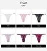 6PC Large Size Low Waisted Women's Triangle Pants Breathable Seamless Underwear Solid Thin Panty Female Underpants Sexy Lingerie