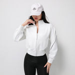 Fashion Winter Women Warm Loose Pocket Zipper Long Sleeves Sports Casual Outdoor Gym Women Jacket