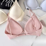 Thin Breathable Halter Bra for Women Backless Beauty Back Underwear Push Up Gather Side Breast Anti Sagging Lingerie 2026
