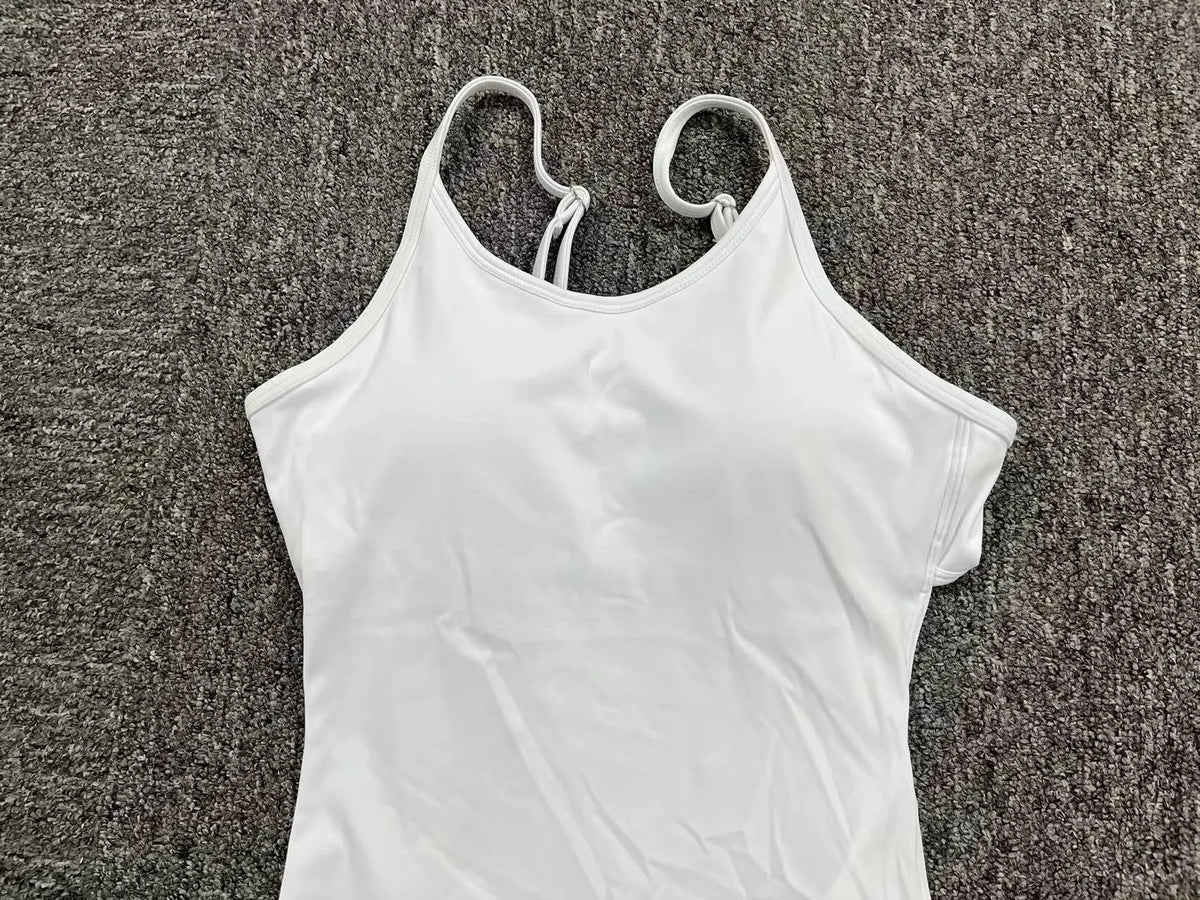 Yoga Jumpsuit Seamless Sports Jumpsuit Set Woman Gym Short Sets Backless Fitness Suit Elastic Workout Clothes for Women Bodysuit