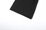 Temperament Halter Neck Party Dresses Women Sexy Deep V-neck Backless Package Hip Slit Dress Hot Girls Club Banquet Vestidos