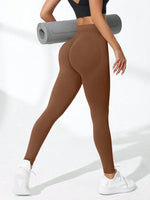 Women's High Waist Yoga Leggings Seamless High Stretchy Butt Lifting Breathable Sports Pants for Women Gym Leggings
