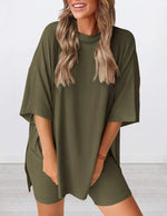 Plus Size 3XL Sleepwear Summer New Fashion Casual Loose Women Pajama Set Pijamas Feminino Women Pajamas Set Pijamas De Mujer