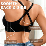 Ladies' Winter Bralettes | 3D Soft Air Support, Women's Seamless Wireless Sports Bras - Push-Up Design Everyday Basic Bras