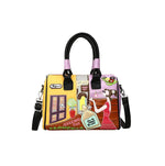 PU New Personality Stylish Shoulder Bags Design Patchwork Zipper 2025 Hot Sale Women's Bags Retro High Quality Women's Bags