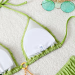 Sexy Blue White Yellow Strings Bikini 2026 Women Swimsuit Female Swimwear Thong Bikinis Set Brazilian Beach Bathing Suit Biquini