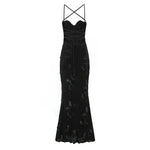 Women's Fashion Three-Dimensional Flower Heavy Craft Fishbone Underwire Dress For Woman Pure Desire Casual Elegant Dress Z3MN