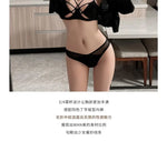 Sexy Tushy Bodysuit for Women Halter Neck Sheer Open Back Sensual Jumpsuit Push Up Gathers Breasts Anti Sagging Underwear MOYISU